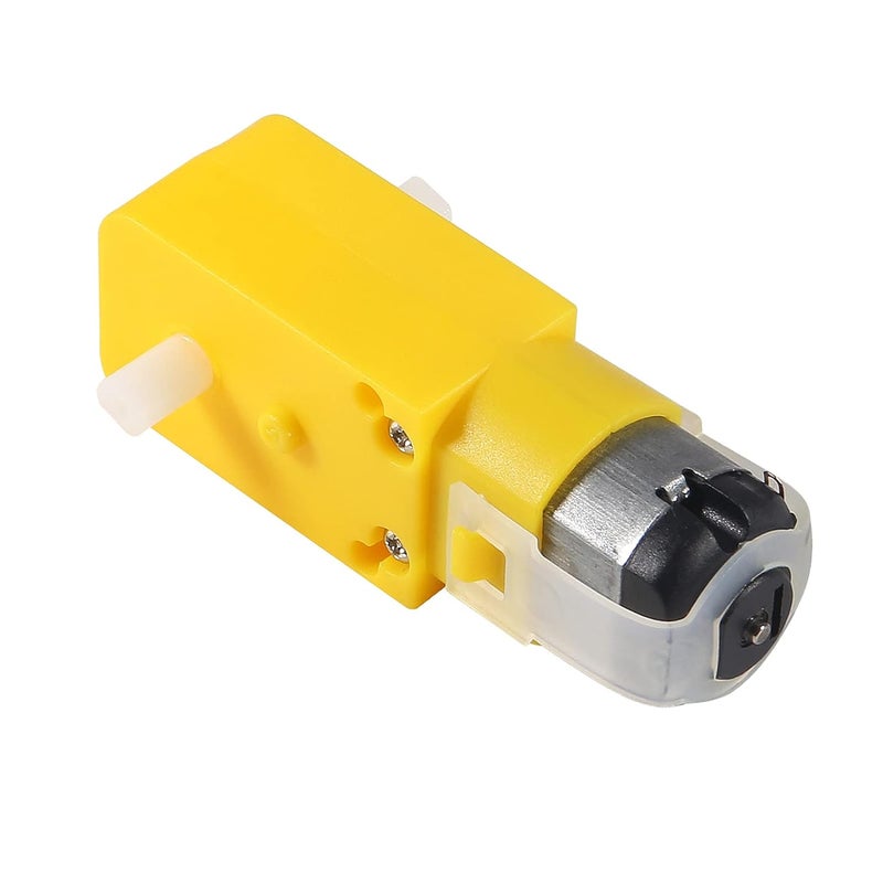 ACEIRMC 10pcs TT Magnetic Gearbox Engine DC Electric Motor 3V-6V Dual Shaft Geared ，DIY for Arduino Smart Car Robot Toys Cars Chassis Models Vibration Products (I Shape 1:48 Reduction Ratio) - Image 4